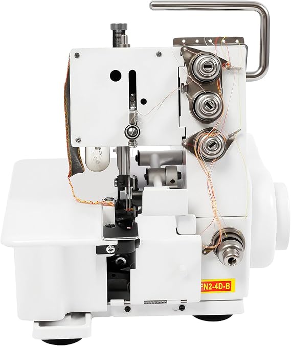 4 Thread Overlock Machine, 1200 Stitches/Min Heavy Duty Serger 100W