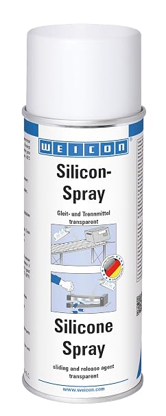 WEICON Silicone-Spray | 400 ml | Lubricant, Separating, Protective and Care Product