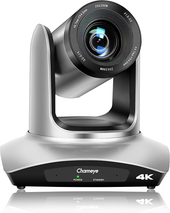 Chameye 4K PTZ Live Streaming Camera 20X Optical Zoom HDMI USB LAN PoE C420
