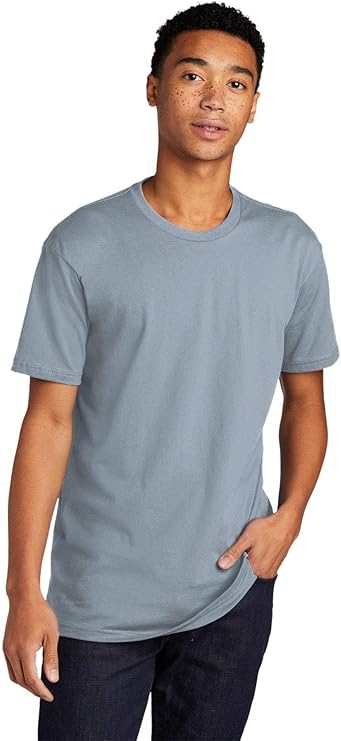 Next Level Apparel Adult Cotton Tee. NL3600 - Stonewash Denim
