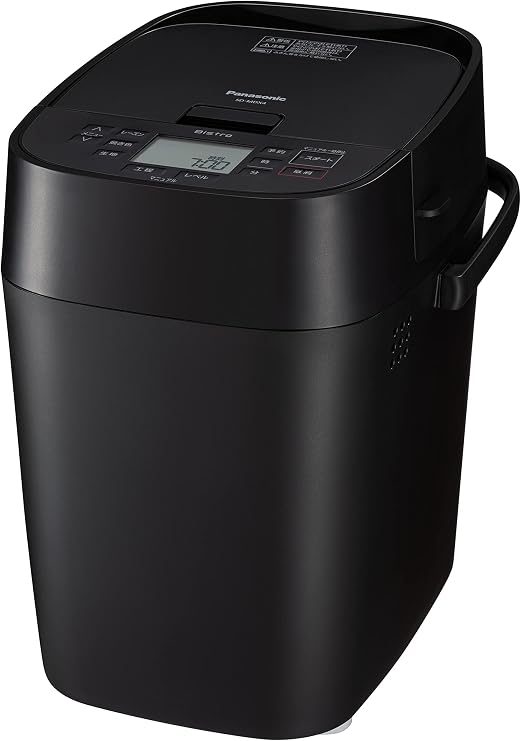 Panasonic SD-MDX4-K Home Bakery Bread Baker, Mochi Suki Machine, Bistro, 2.2 lbs 1 kg, 43 Menus, Low Sugar Bread, Raw Food Bread with Recipe Book, Black