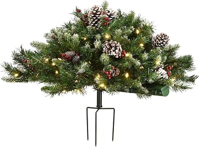 National Tree Company 33 Frosted Berry Urn Filler with LED Lights