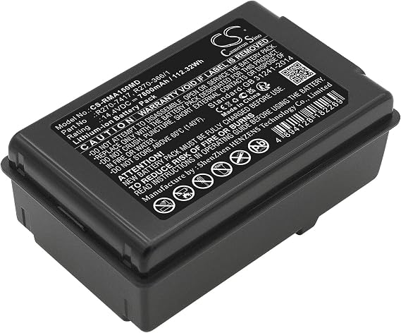 7800mAh Replacement battery for ResMed Astral 150 Ventilator Ultralife PN R270-7417 R270-366/1