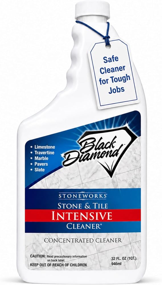 Stone & Tile Intensive Cleaner for Travertine & Natural Stone, 1-Quart