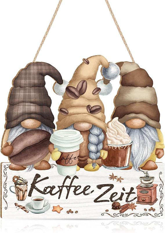 CHDITB Coffee Sign with Saying Coffee Time Wall Sign Kitchen Wall Decoration Kitchen Coffee Bar Decoration Retro Coffee Bar Wall Picture for Café Bar Dining Room Restaurant Door Pictures for Kitchen