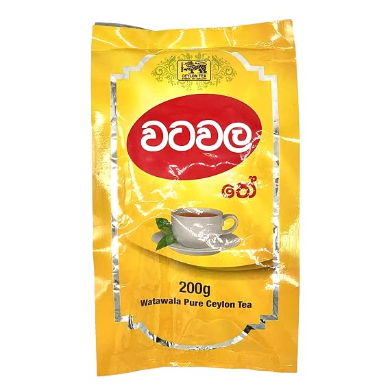 Watawala Pure Ceylon Tea, 100% Pure Black Tea, 200g Loose Tea