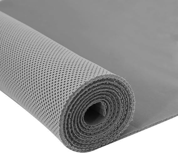 Stereo Mesh Fabric for Speaker Repair - Premium Quality Speaker Grill Cloth for Speaker Restoration and Repair - 60 x 80 in / 150 x 200CM Grey