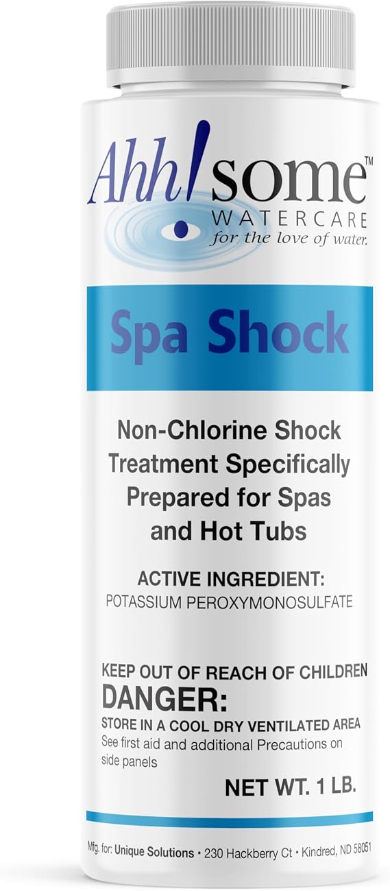 Ahh!Some Water Care Spa Shock Hot Tub Chemicals, 1 lb