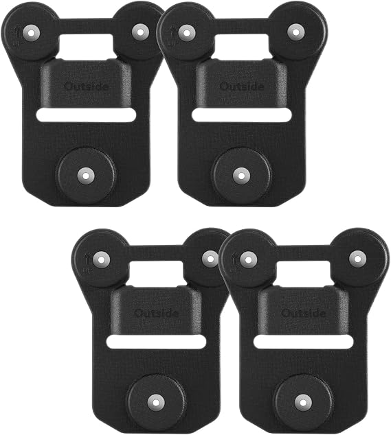 BOBLOV 2-Pack Body Camera Magnet Mount,6-Magnet Universal Suction Back Clip | compatible with all police Body cams, fixed on clothes to help prevent law enforcement Camera movement