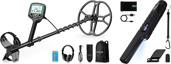 TX-850PRO Metal Detector for Adults with HS-1 Metal Detector Pinpointer
