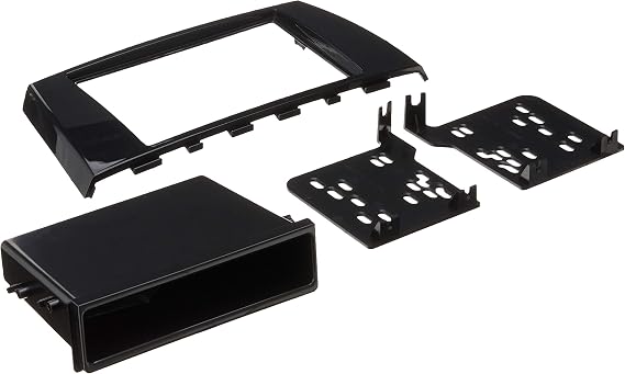 Metra 99-7016GHG Single DIN Dash Kit for Select 2014 and Mitsubishi Mirage Vehicles (Charcoal)