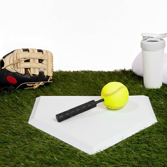 Pitch Break Spinner Softball Training Aid Finger Strength Trainer & Stability Pitching Tool for Fastpitch Pitchers, Enhances Grip Strength, Increases Spin Rate & Accuracy, 12 Ball 4-Seam Grip