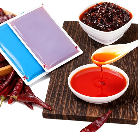 Authentic Chinese Hot Pot Soup Base Seasoning, Sichuan Hotpot Broth Sauce Spicy, Serves 10 Suitable for Family Gatherings and Entertaining Guests