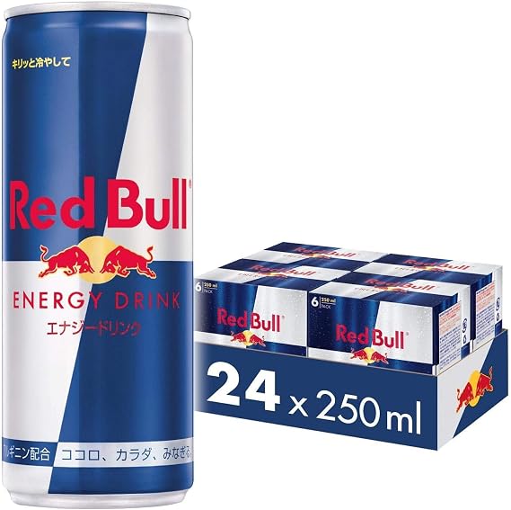 Red Bull Energy Drink, 8.5 fl oz 250 ml x 24 Bottles