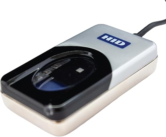 HID DigitalPersona URU4500 USB Fingerprint Reader Biometric IDCS Soft,