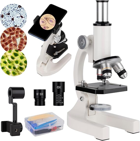 Microscope for Adult Beginners 5000X, Microscope for Biology Education