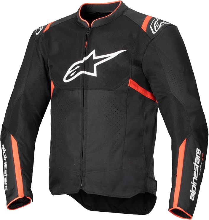 Alpinestars T SPS Air V2 Motorcycle Jacket Lightweight Mesh Ventilated, Sport Fit Tech Air
