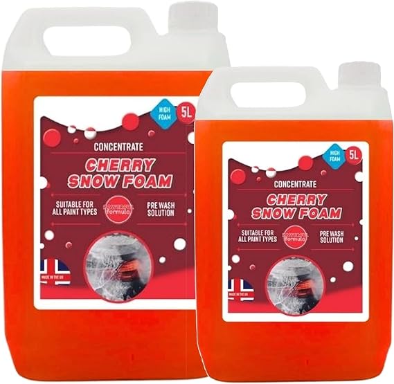 Super Thick Easy To Use Extremely Powerful 5 Litre Cherry Snow Foam