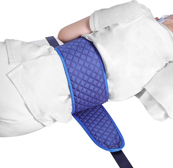 Bed Restraint Strap for Elderly 201Inch, Anti-Fall Waist Belt for Patient, Medical Bed Restraint, Adjustable Wheelchair Seat Safety Belt, Hospital Restraints Bed Strap to Secure Safety and Comfortable