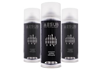 AESUB 3D Scanner Spray, Transparent, Vanishing scanning Spray (evaporating) 400ML