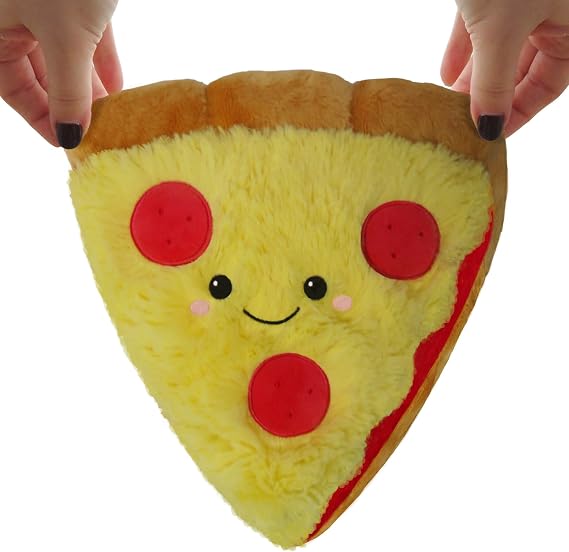 Squishable - Mini Pizza Slice - Comfort Food Collection - 8 in - Soft Toy Collectible Stuffed Animal