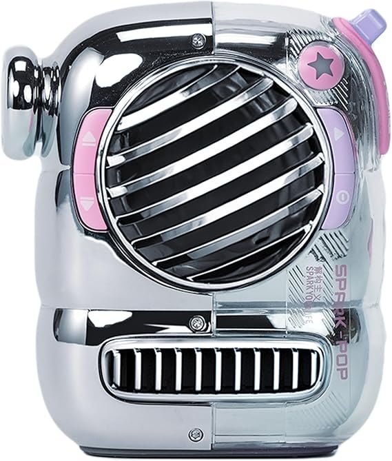 Divoom Spark Pop Bluetooth Hoparlör (Pembe)