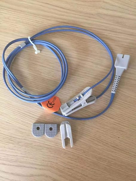 Veterinary Y-Clip SpO2 Sensor with DP9 Pin Connector