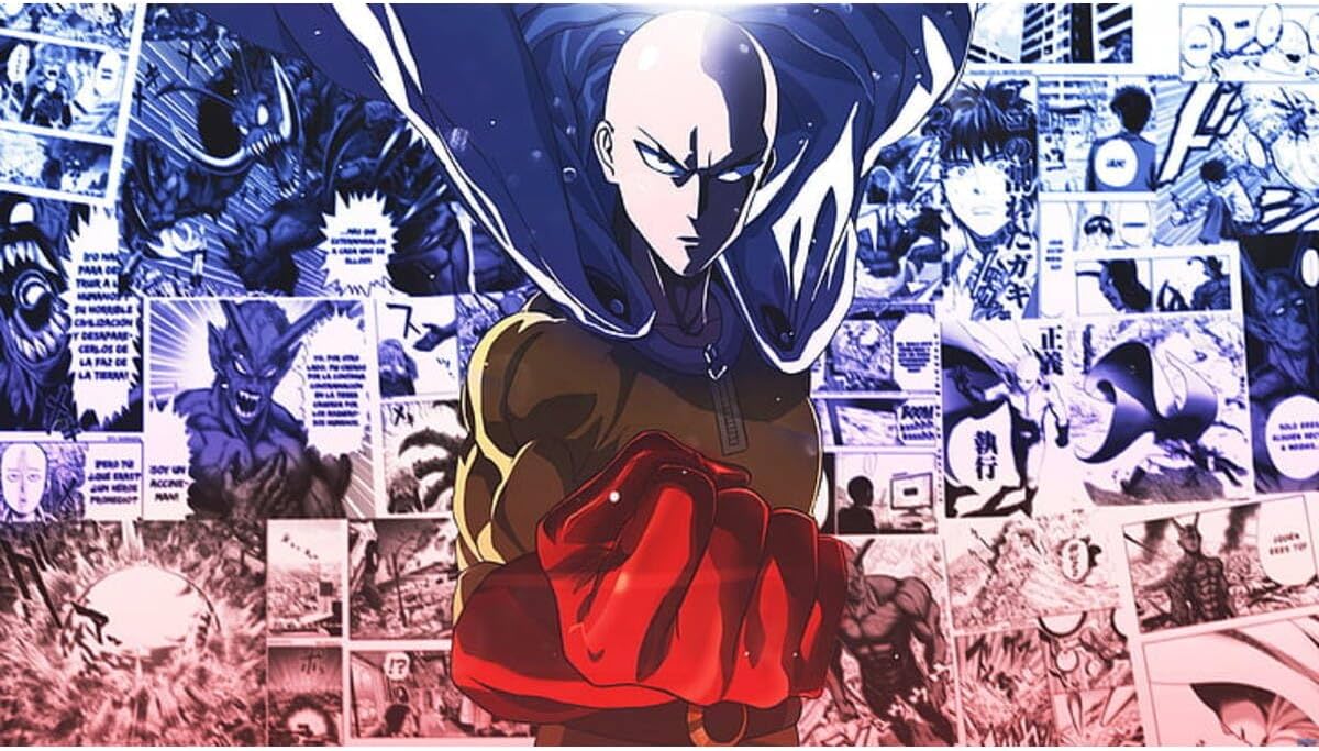 512 STORE Saitama One Punch Man Anime Duvar Poster, 65556789