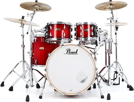 Pearl Session Studio Select Series 4-piece Shell Pack - Antique Crimson Burst