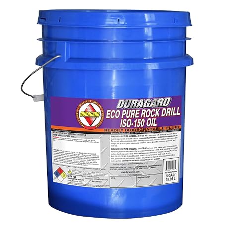 Duragard Eco Pure Rock Drill ISO-150 Readily Biodegradable - 5 Gallon Pail