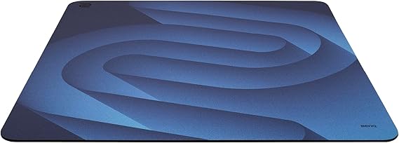 BenQ ZOWIE H-SR-SE Blue II Extra Large Esports Gaming Mouse Pad, Humidity resistance color cloth, Smooth glide feel with steady control, Uniform high-density rubber base,medium softness,Anti-Slip base