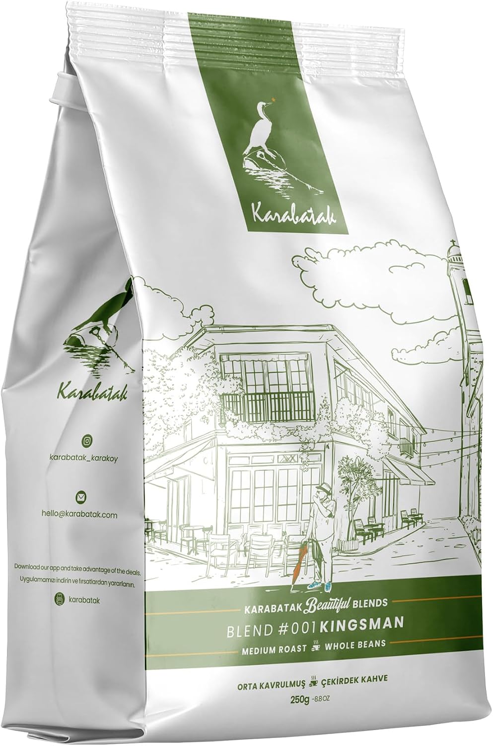 Karabatak Beautiful Blends Kingsman Çekirdek Kahve 250 g
