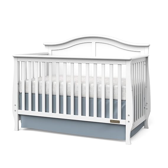 Child Craft Camden 4-in-1 Convertible Crib (Matte White)
