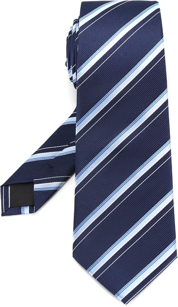 Puistr 63'' Men's Plaid Striped Extra Long 3.35" Big and Tall Ties For Men