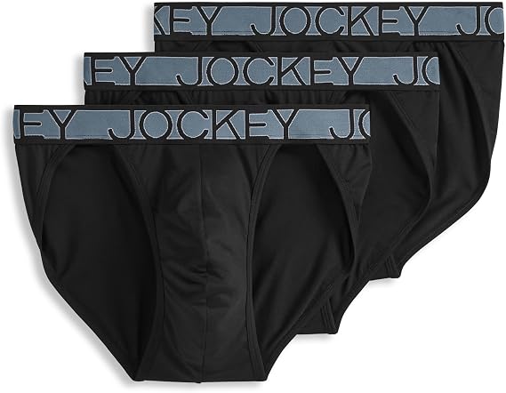 Jockey Men's Underwear Microfiber Stretch String Bikini - 3 Pack