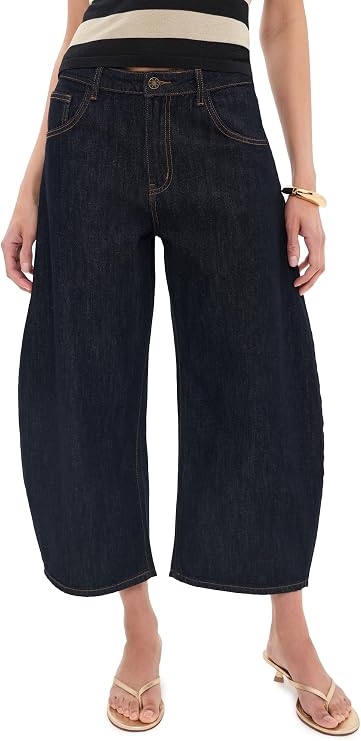 Lioness Women's Horseshoe Cropped Jeans