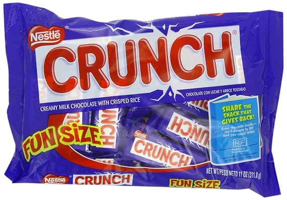 Nestle Crunch Funsize (Pack of 6)