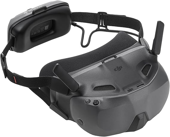 DJI Goggles N3, FPV Goggles with 1080p Ultra-Wide Screen, Immersive Flight Experience, FPV Drone Goggles, Wireless Streaming, Drone Goggles, Ready-to-Use Kit, AR Cursor