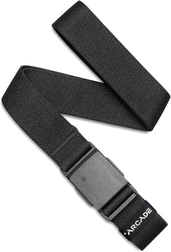 Arcade Belts Mens Explore Belt, Stretch Webbing for Max Comfort & Custom Fit, Metal-Free Buckle, Machine Washable Travel Belt