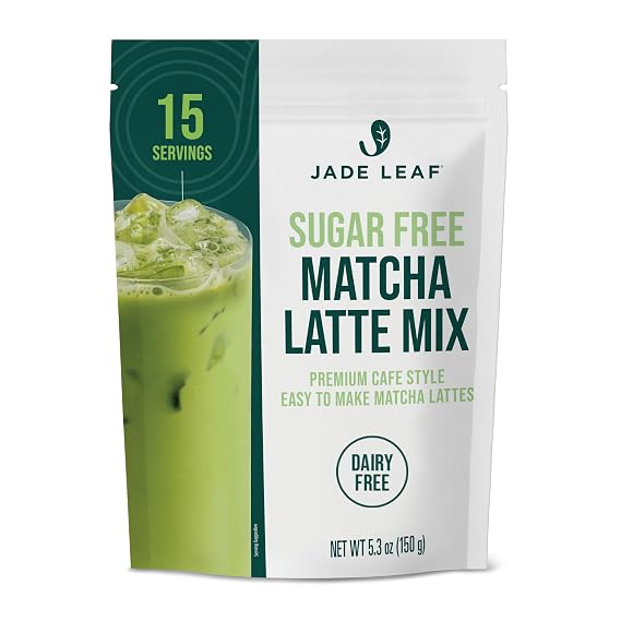 Jade Leaf Sugar Free Matcha Latte Mix, 150g / 5.3oz