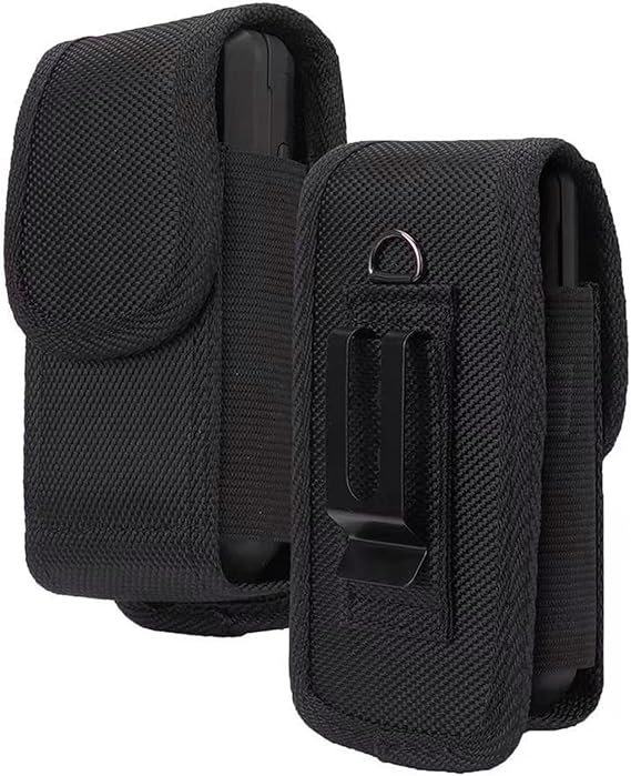 Flip Phone Case,with Belt Loop Clip Closure Oxford Cloth Case for Alcatel Go,MyFlip, TCL Flip 4/3, Blu Cingular Flex 2, Consumer Cellular IRIS, Nokia 2720 2760 2780,Oxford Cloth