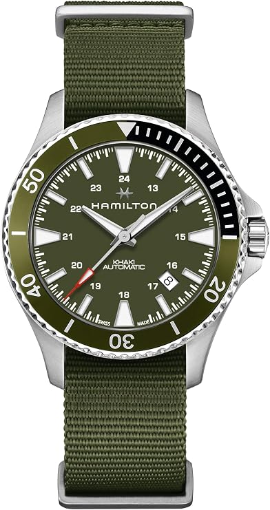 Hamilton Khaki Navy Automatic Men's Watch, 40mm Stainless Steel Case