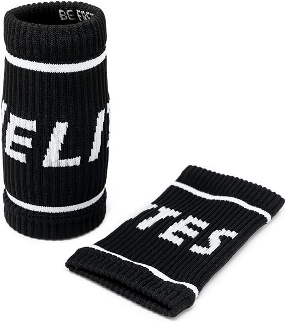 Velites Flexible Fabric Wrist Wrap for Crossfit, Bar, One Size, Black | Provides support and security in every CrossFit workout, made from microfibre, double layer, medium-high stiffness.
