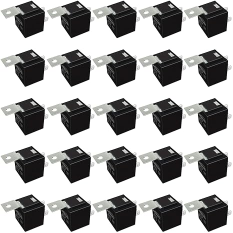 12V DC 5-pin 40/30AMP Automotive Relay Kit, SPDT Power Trim and Tilt Relay