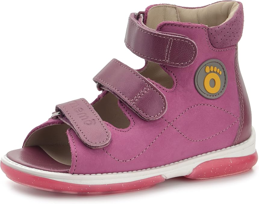 Memo Betti Corrective Orthopedic High-Top AFO Leather Sandal