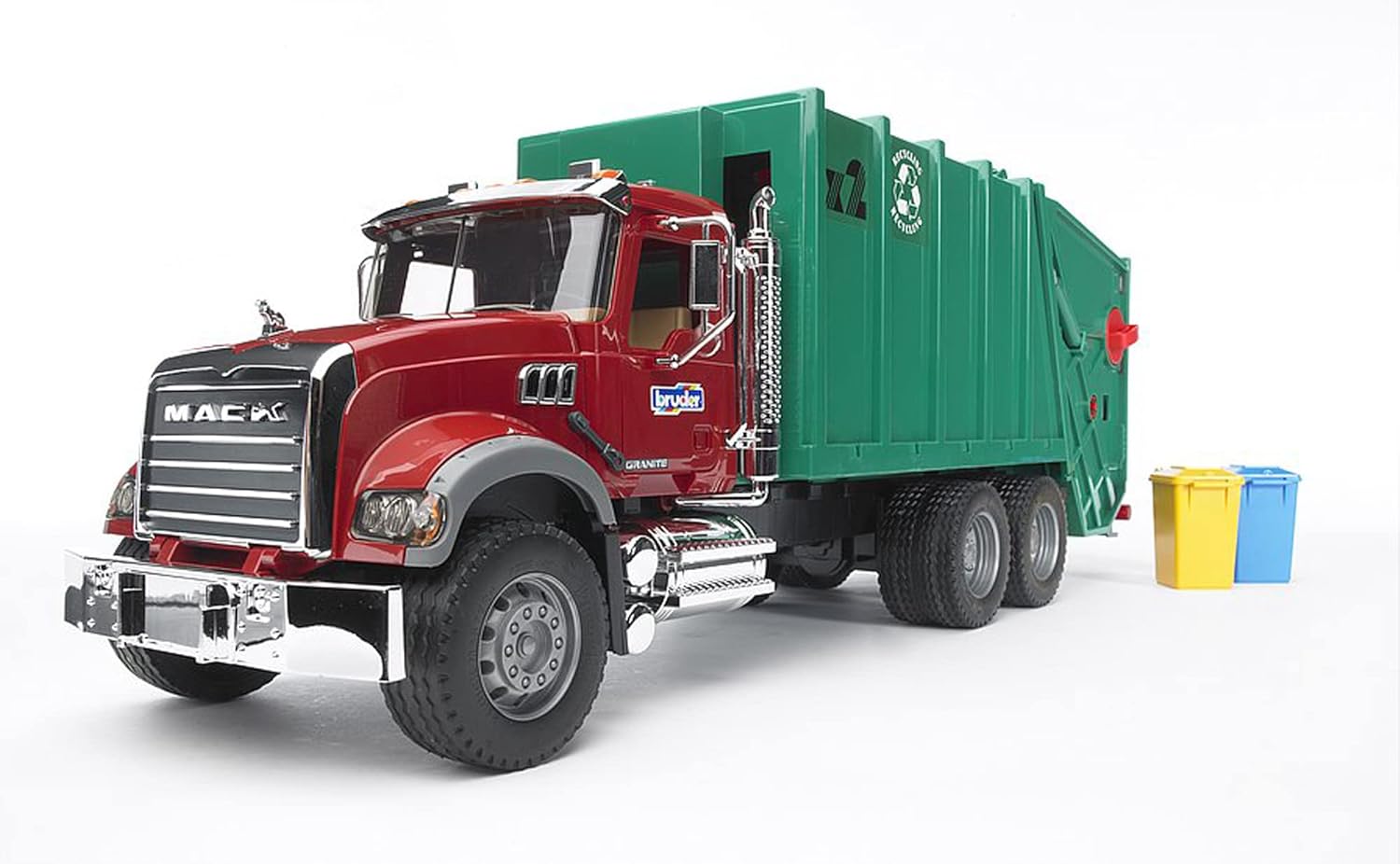 Bruder - Mack Granite Garbage Truck Scale Model
