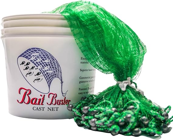 Professional Grade Cast Net 3/8" Sq. Mesh