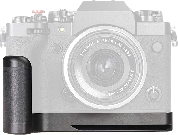 XT4 Hand Grip Quick Release Plate Compatible with Fujifilm X-T4 Camera -Aluminium Leather (GP-XT4-C)