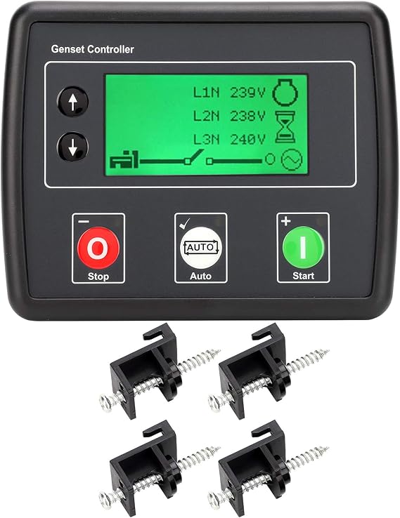DSE4520 AMF Control Module Automatic Transfer Switch with LCD Display Generator Auto Start Controller Mains Failure Detection
