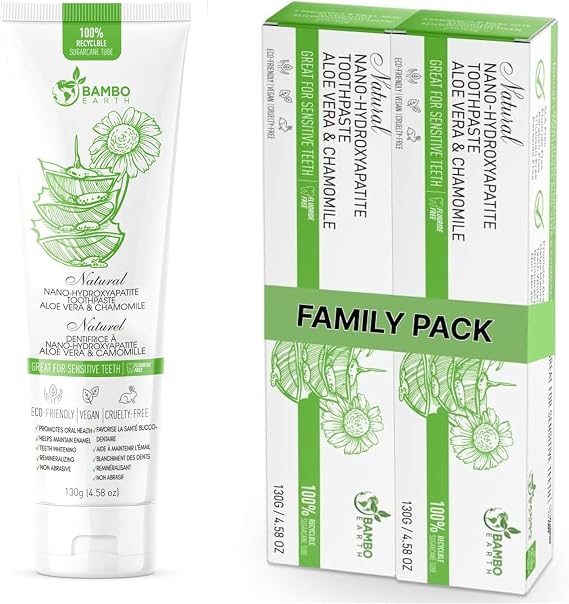 Nano Hydroxyapatite Toothpaste - Fluoride Free Remineralizing